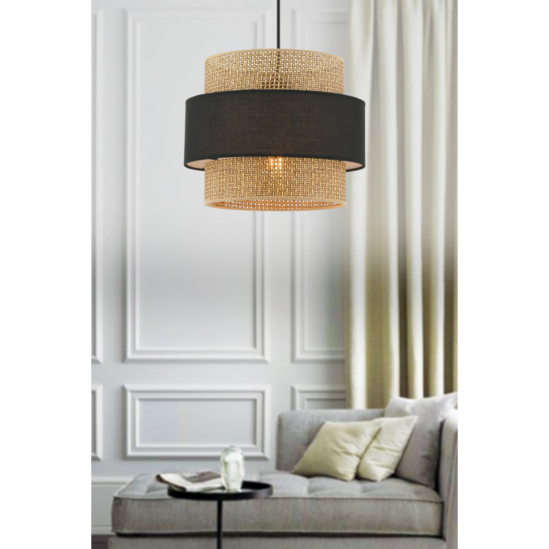 Chandelier, Beige / noir