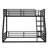 Metal  Floor Bunk Bed, Heavy-Duty Design With Noise-Reducing Features For Kids, Teens, And Adults-779517776