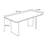 Rectangular solid wood rock plate dining table-1223012817