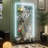 65"Hx31"W Four Shelf China Cabinet With Two Doors Tempered Glass Curio Cabinet, Display Cabinet For Living Room, Bedroom And Office-112948756