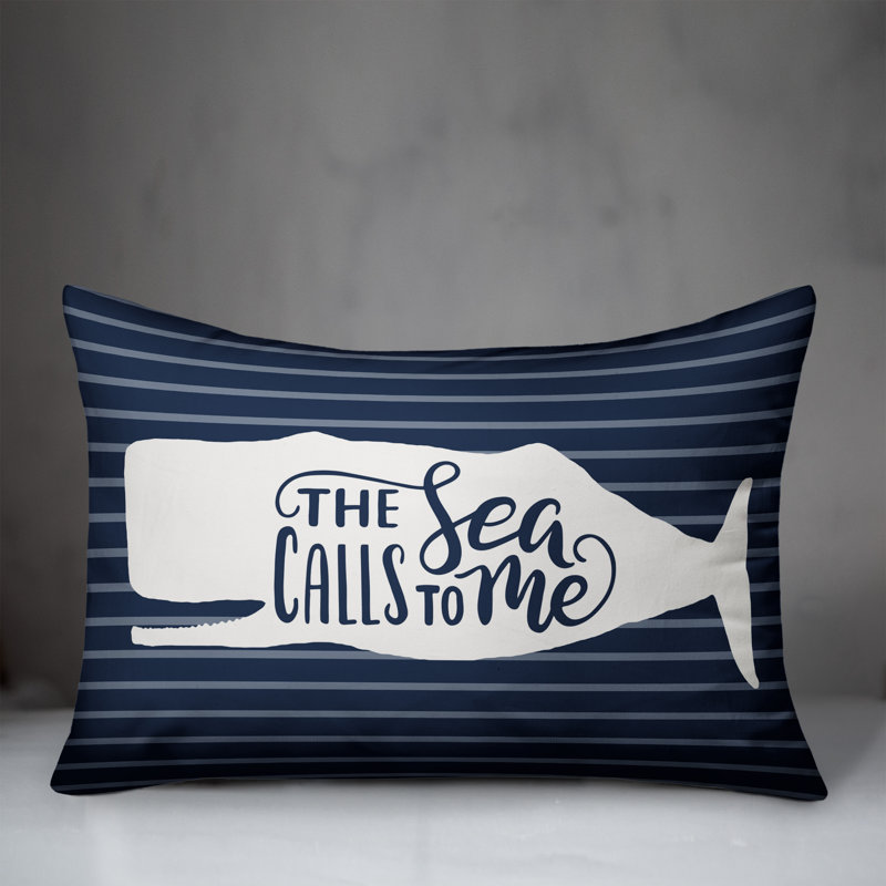  Coussin The Sea Calls to Me