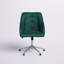 Chaise de travail en velours Lusero-134862237