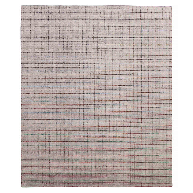 One Of A Kind Kashkuli Gabbeh Grey 7'6" x 9'3"Area Rug