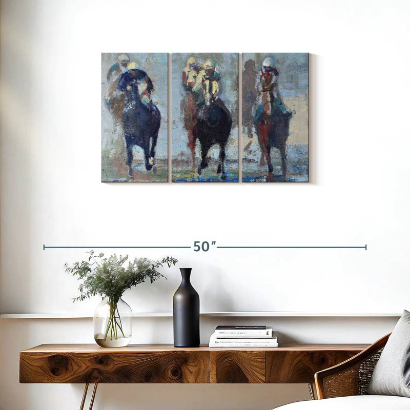 Sireci Thunder Run, 20" H x 33" W