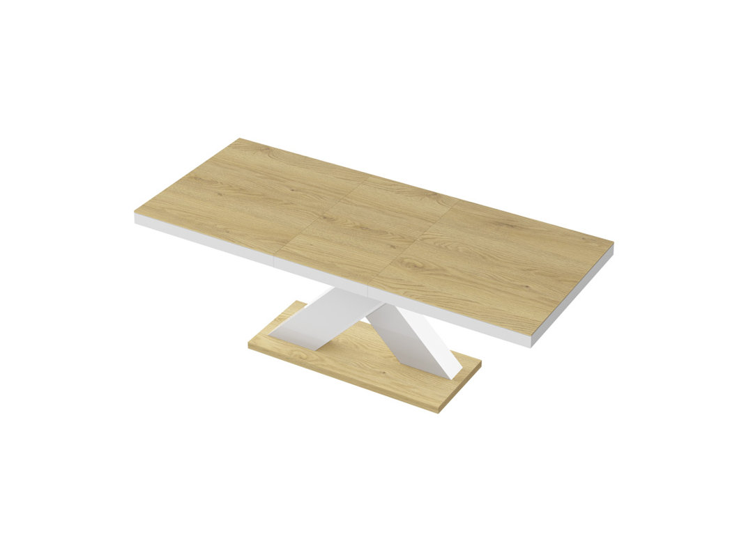 160cm Solid Oak Pedestal Dining Table