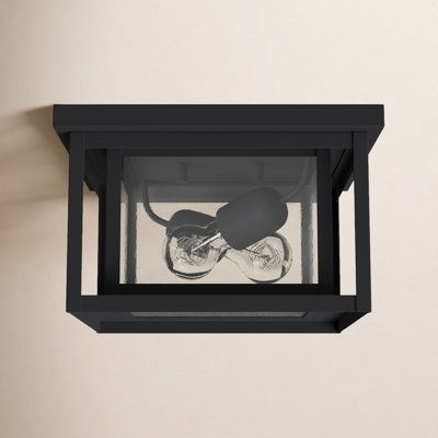 Vermont 10'' W 2 - Bulb Outdoor Flush Mount
