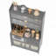 Garde-manger en métal à 6 niveaux avec porte escamotable, conception anti-basculement pour le rangement de la cuisine et de la salle à manger