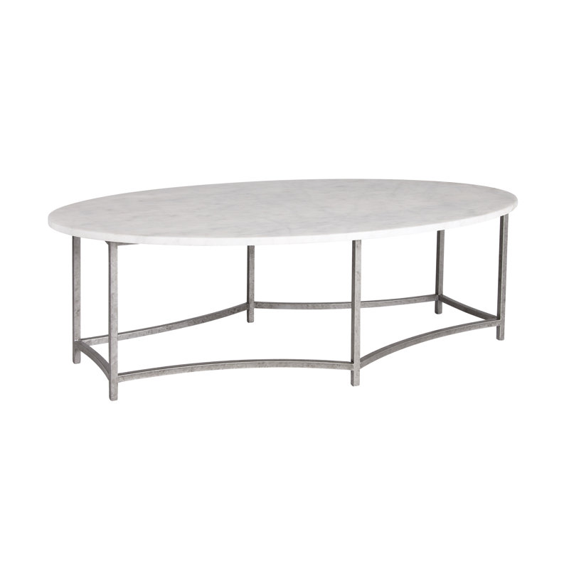 Megan 6 Legs Coffee Table, Royal Silver