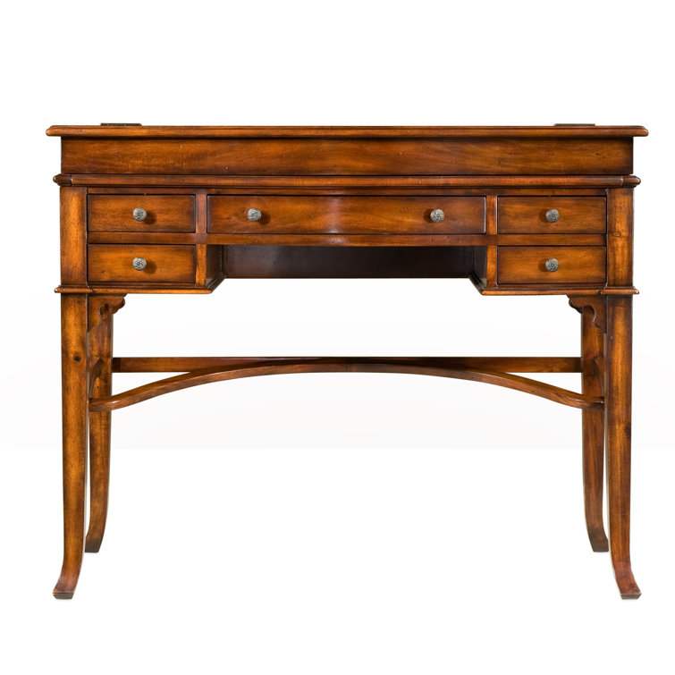 Theodore Alexander Campaign Solid Wood Secretary Desk | Perigold