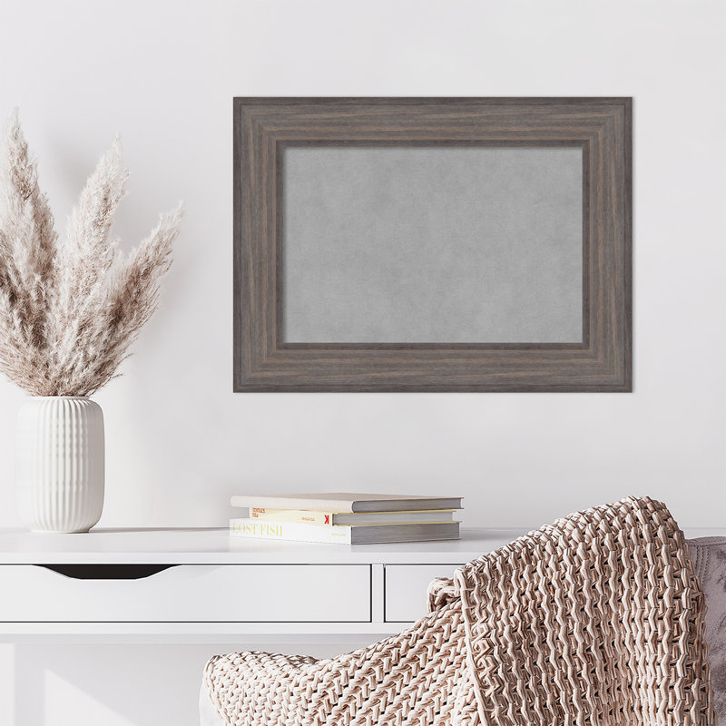 Tableau magnétique mural magnétique, 17" H x 23" W x 1" D