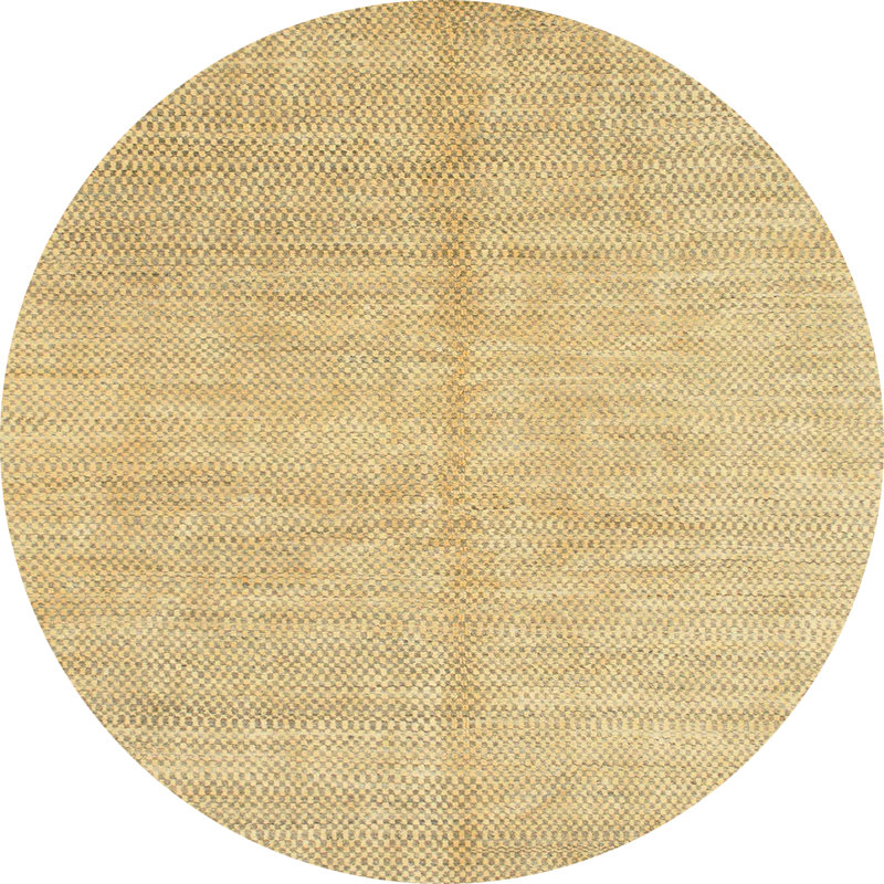 Abstract Indoor Rug, Round 7'