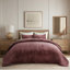 Ensemble de courtepointe Luxe Velvet Channel-106309333-106309340