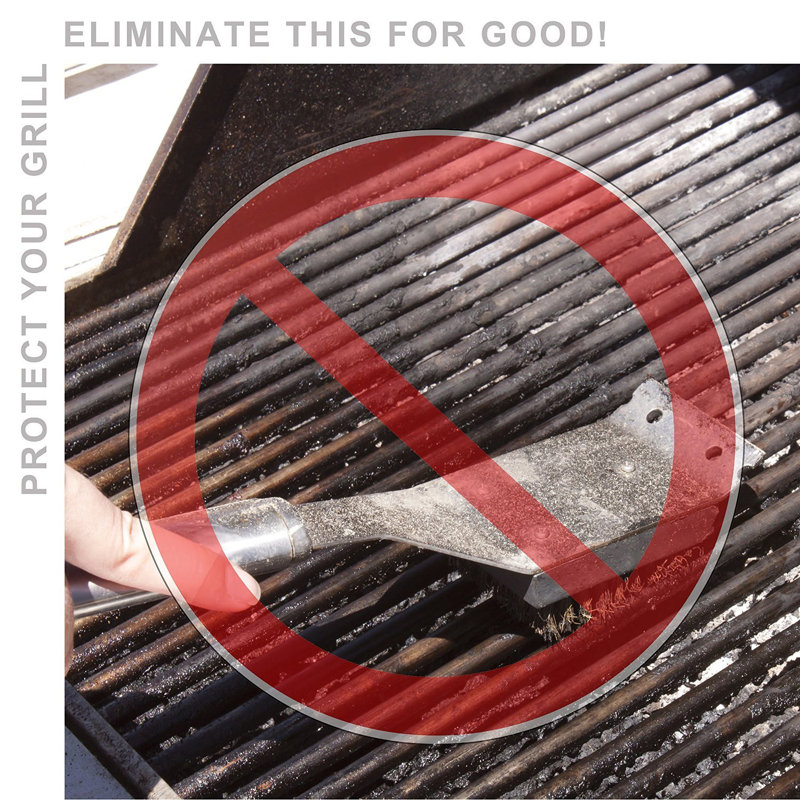 Non-Stick Black Reusable BBQ Grill Mat