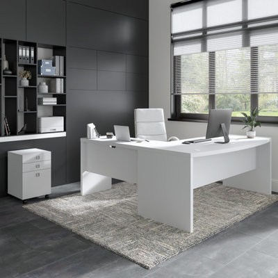 Office 500 Collection L-Shaped Computer Desk