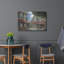«Breakfast In Paris Dark» par Wellington Studio, art mural en métal, 36 po x 24 po-1573019884
