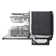 LG 24 in. PrintProof Stainless Steel Front Control Dishwasher with QuadWash, 3rd Rack & Dynamic Dry, 48 dBA