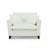 Single Sofa With Two Pillows And Sturdy Legs-937667040