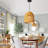 1-Light Pendant Light Dome-1903153334