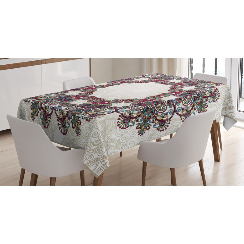 Mandala Tablecloth, 84" L x 60" W