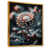 Toile avec cadre flottant or