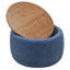 Repose-pieds rond avec rangement Dariyan-944897201