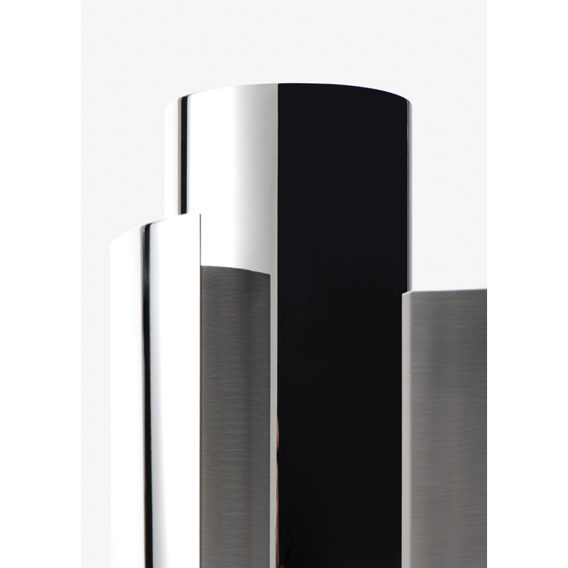 Around Silver Plated Table Vase, Silver