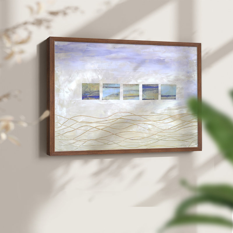 String Windows II -Framed Print - Restickable