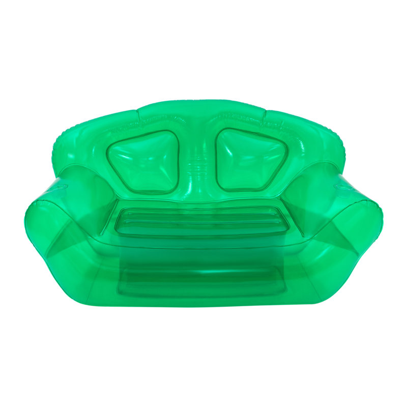 Gedeonson Inflatable Sofa Inflatable Double Person Sofa, Green