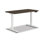 Surface de travail HON Coze avec base à hauteur ajustable coordonnée, l 48 po, noyer Florence