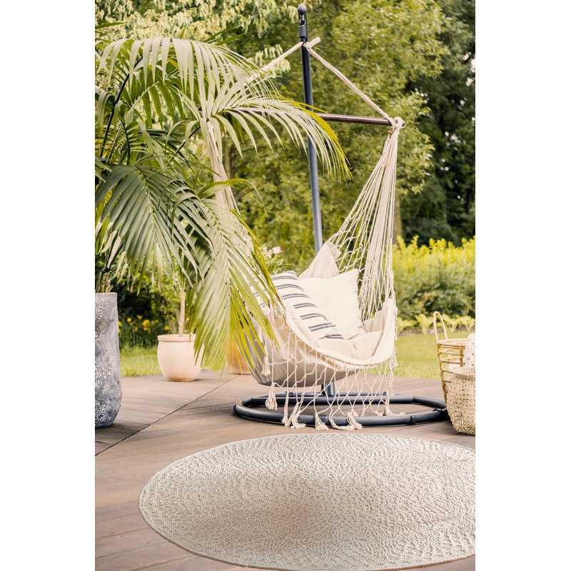 Crouse Solid Colour Area Rug, Round 160cm