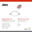 Plafonnier encastré sans cadre Juno, style plat