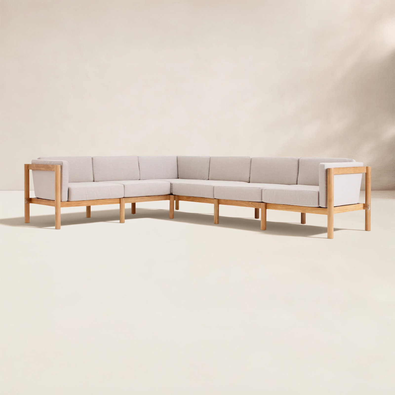 Haven 118" Sunbrella® Patio Sectional, Sunbrella Ashe, 6