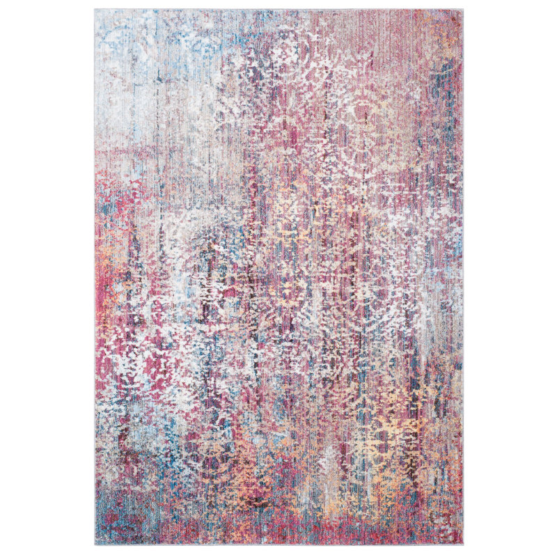 Gardner Performance Abstract Rug, Rectangle 5'1" x 7'6"