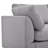 Upholstered Convertible Sectional Sofa - L-shaped Couch With Reversible Chaise - U-style Design