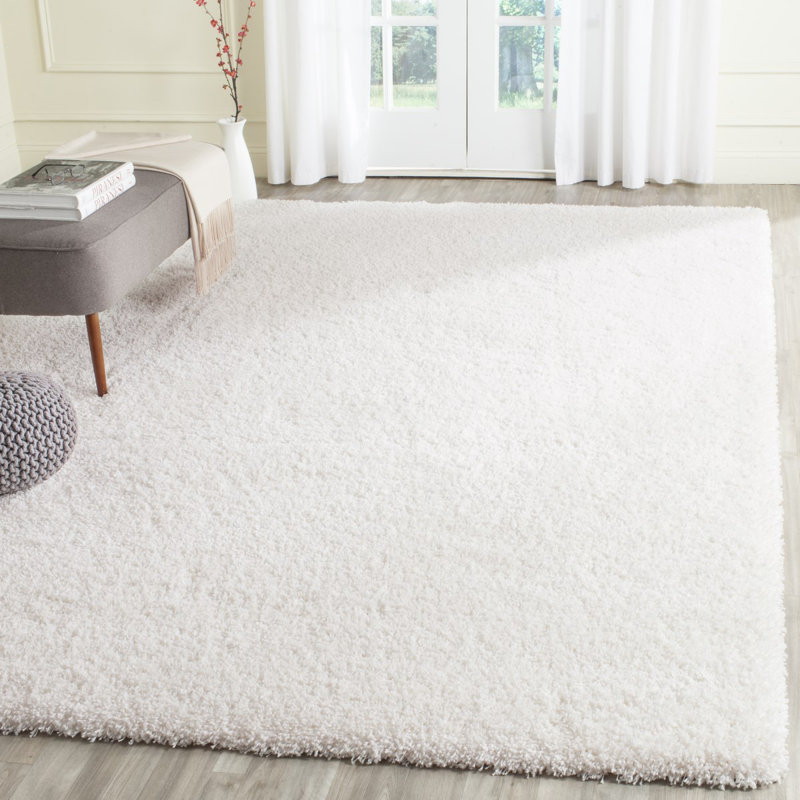 Schaeffer Solid Colour Area Rug, Square 122 cm