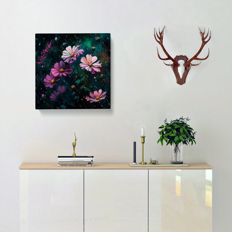Cosmos Neo-Impressionism - No Frame Print