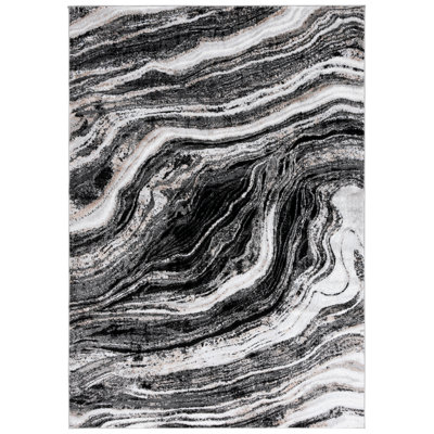 Ellioes Parker Performance Abstract Rug