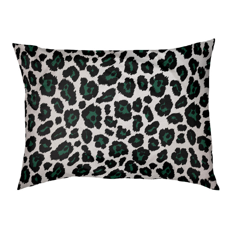 Coussin pour chien Baltimore Football, Grand (l 30 po x P 40 po x H 5 po), Blanc / vert Gotham / noir Stealth