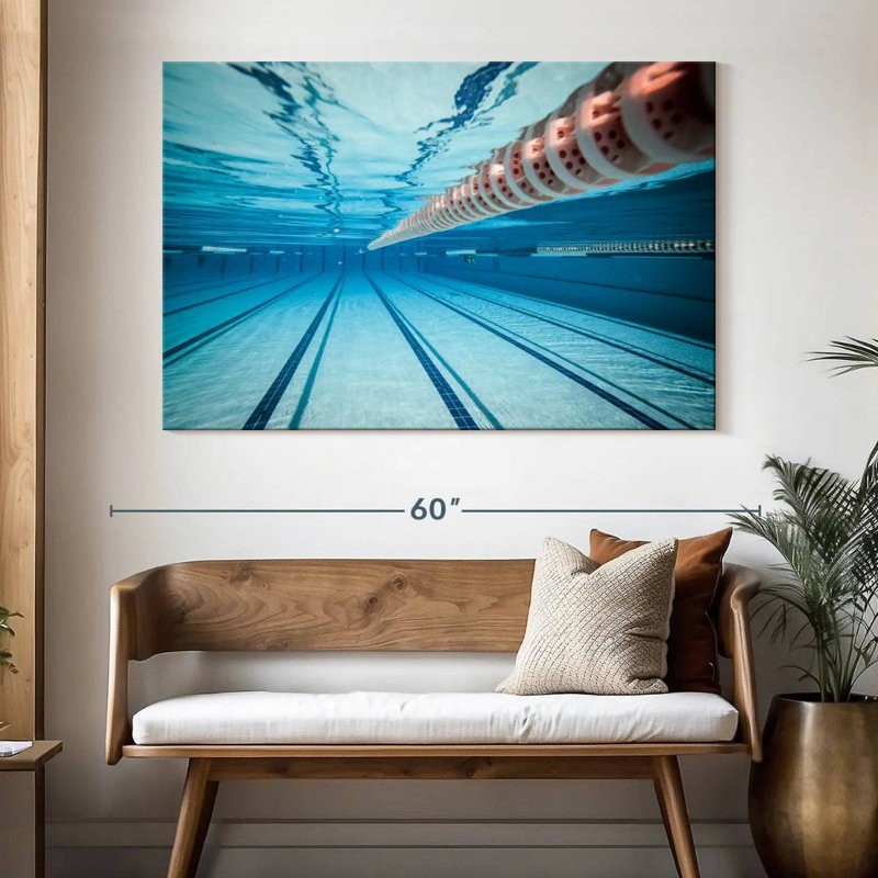 Sireci Underwater View, 34" H x 51" W