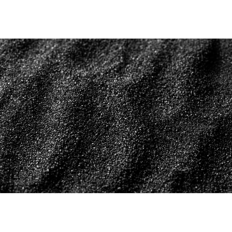 Sable noir - photographie sur toile tendue, H 8 po x l 12 po