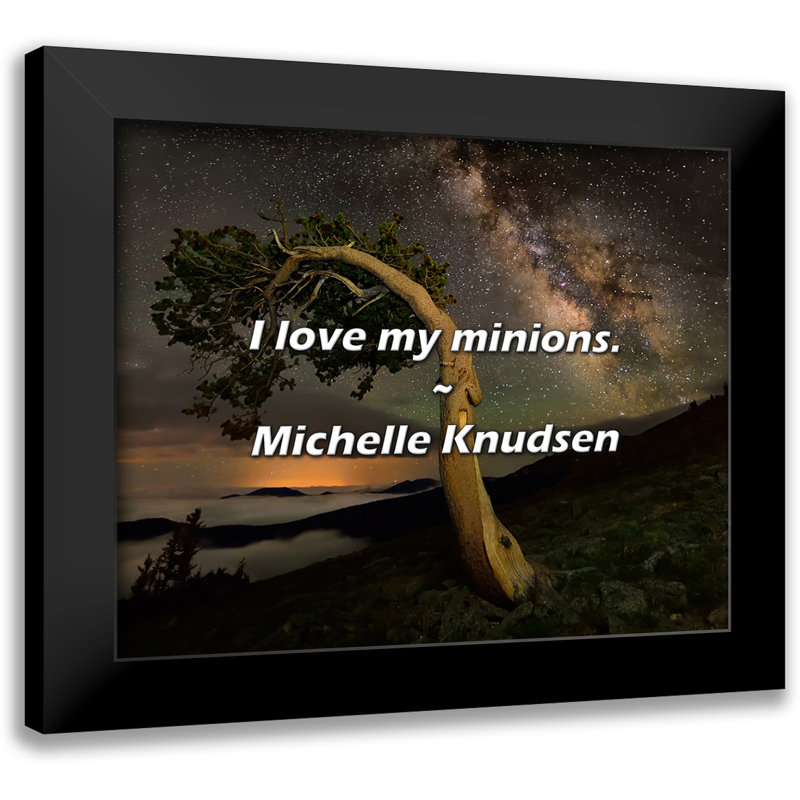 Citation de Michelle Knudsen: I love my minions.