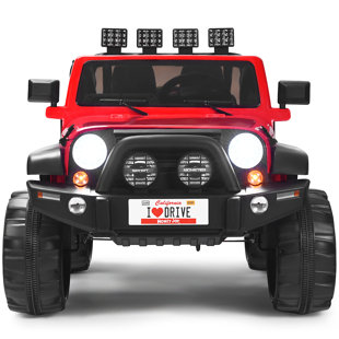 Camion de pompier enfant 12 volts monoplace avec accessoires – Toys Motor