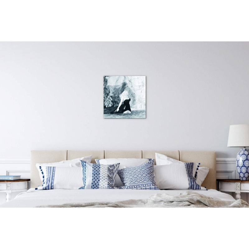 Homage to Anita in the Water by Art Studio 58x58 Cm Frameless Panel Lightweight Ready to Hang, CrystalArt