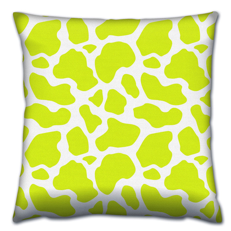 Coussin lavable de qualité supérieure, 17,0 x 17,0 pouces, 50% coton / 50% polyester, rembourrage en silicone, fermeture à glissière dissimulée | Doux, confortable et repassable | Parfait pour la décoration intérieure, le salon et la chambre à cou