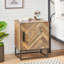 Table de chevet beige