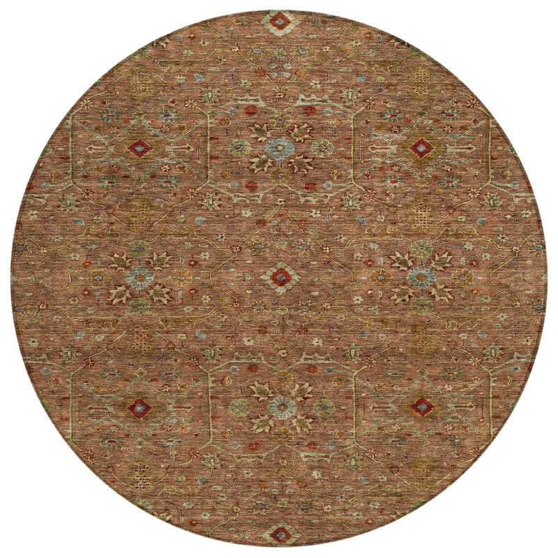 Tapis rond 8 pi