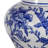 D12x19.3" Blue And White Ceramic Vase Lamp