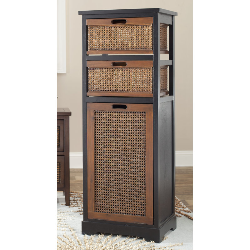 Solid Wood Accent Chest, Dark Brown