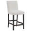 Ensemble de 2 chaises de comptoir rembourrées Alba Boucle-105835117