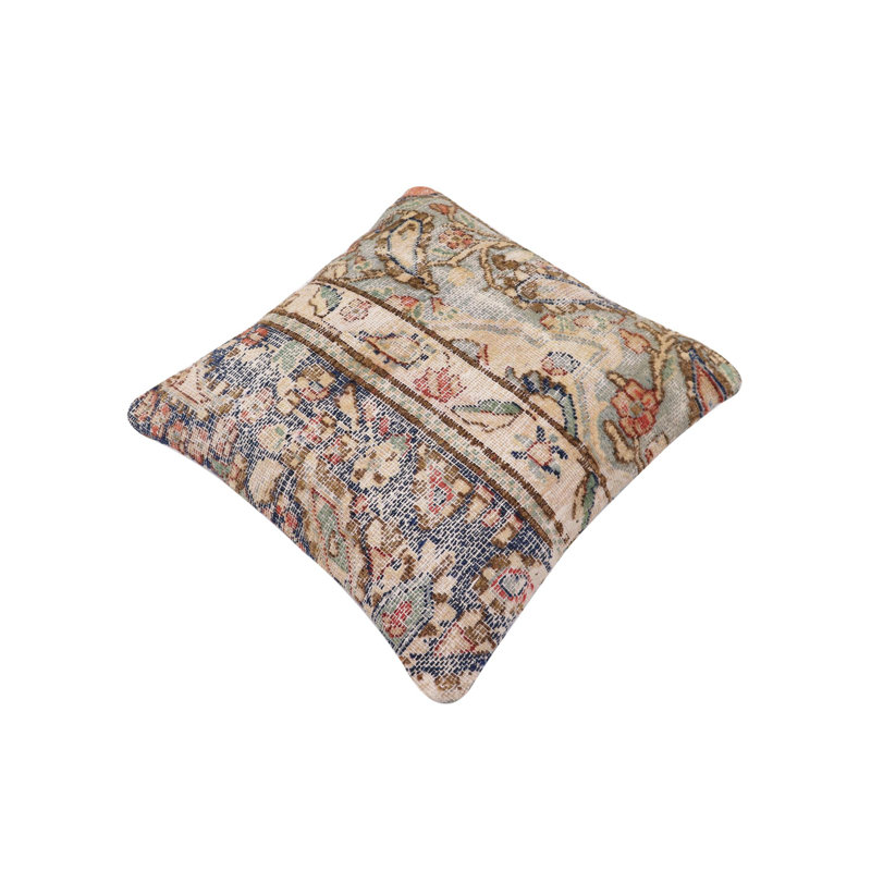 Housse et insert de coussin carré 100% laine